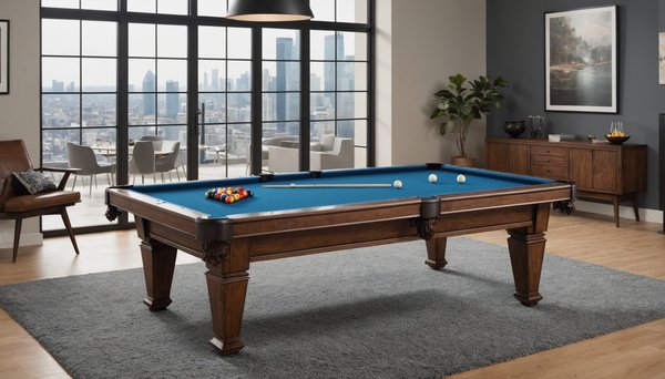 Découvrez les tables de billard convertibles de 7 ft : performance & style